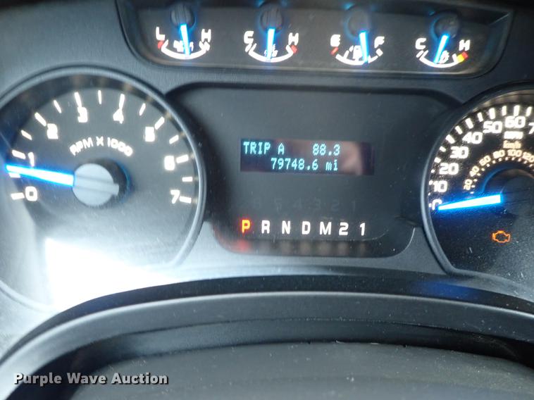 image for item DF1006 2013 Ford F150 SuperCab pickup truck