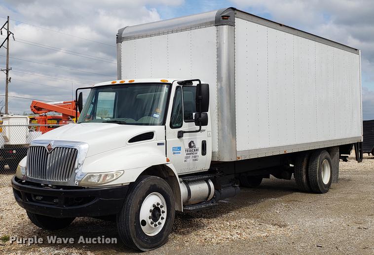 image for item DF3429 2012 International DuraStar 4300 box truck