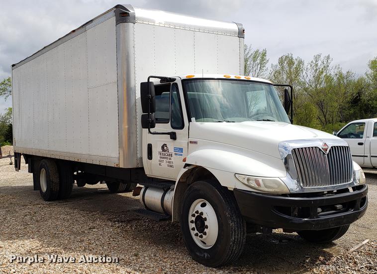image for item DF3429 2012 International DuraStar 4300 box truck