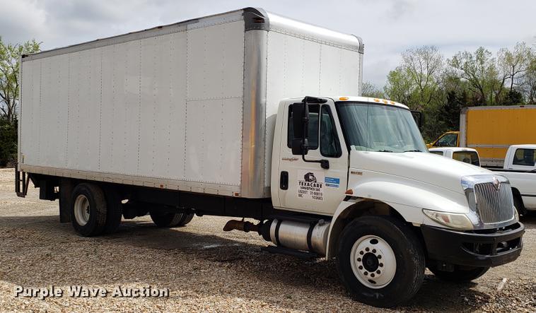 image for item DF3429 2012 International DuraStar 4300 box truck
