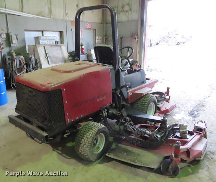 image for item DF7749 Toro Groundmaster 4000D lawn mower