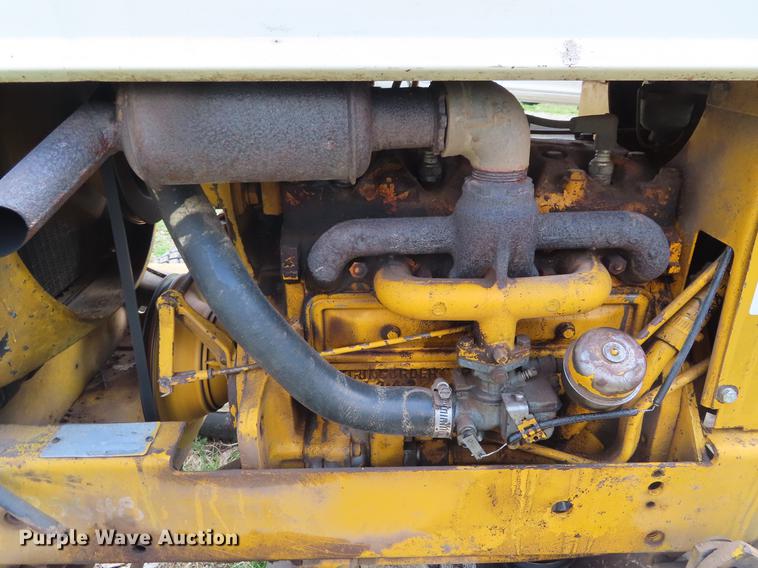 image for item DF7792 1972 International 154 Cub Lo-Boy tractor with mower