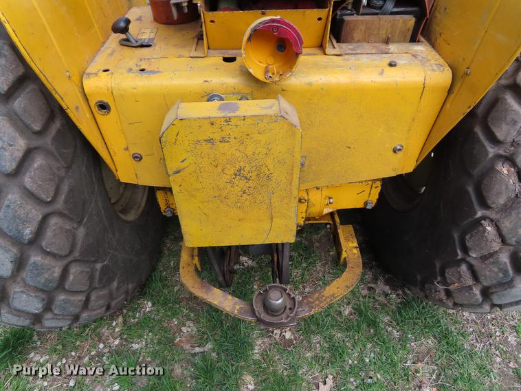 image for item DF7792 1972 International 154 Cub Lo-Boy tractor with mower