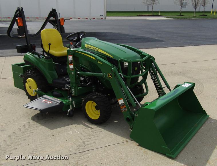 image for item DF7942 2018 John Deere 1023E MFWD tractor