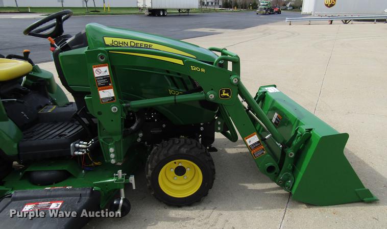 image for item DF7942 2018 John Deere 1023E MFWD tractor
