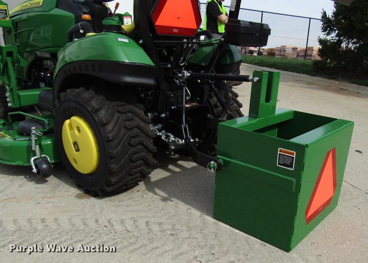 image for item DF7942 2018 John Deere 1023E MFWD tractor