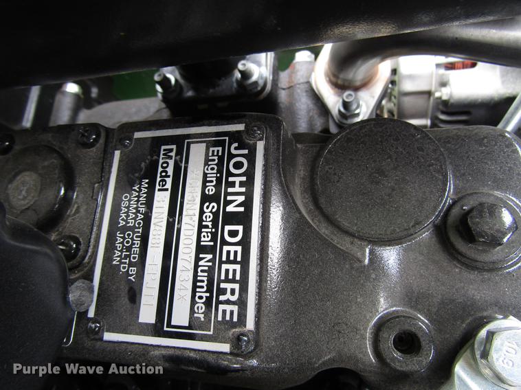 image for item DF7943 2017 John Deere 3025E MFWD tractor