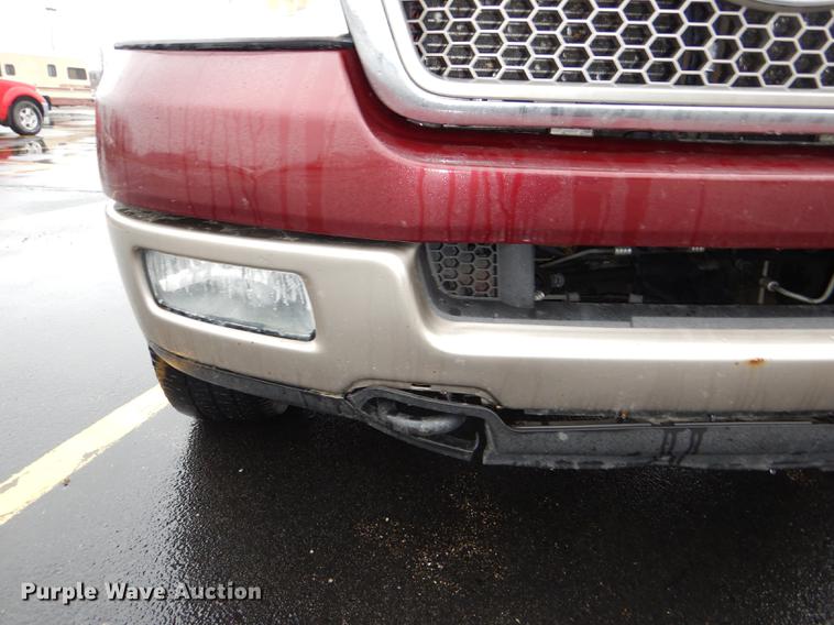 image for item DG0919 2005 Ford F150 Lariat SuperCrew pickup truck