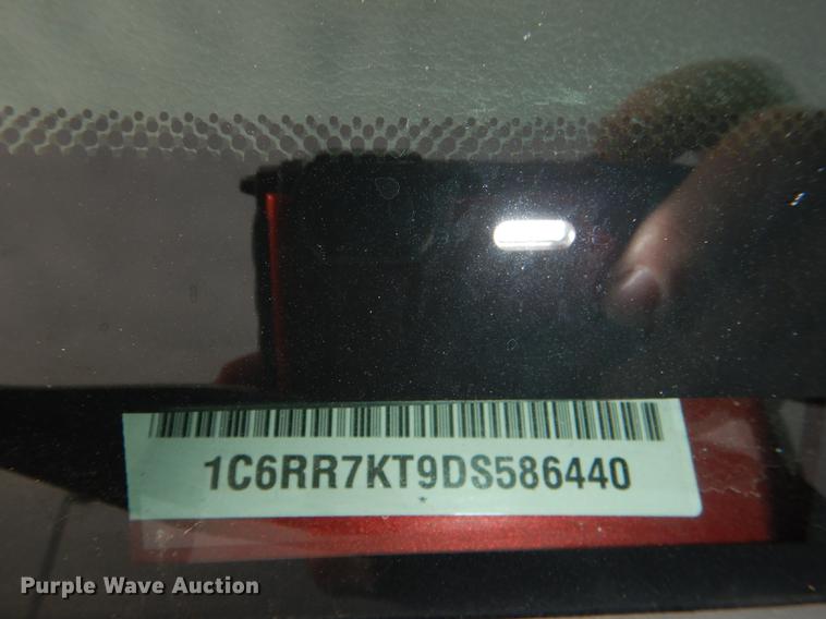 image for item DG0986 2013 Dodge Ram 1500 Crew Cab pickup truck