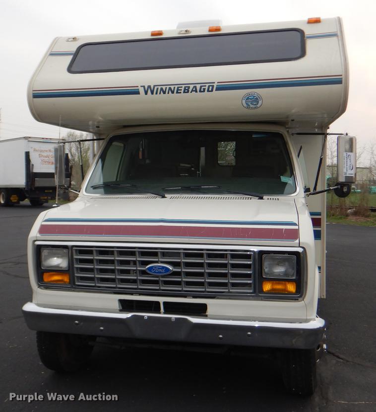 image for item DG0989 1991 Ford Econoline E350 Winnebago Warrior RV