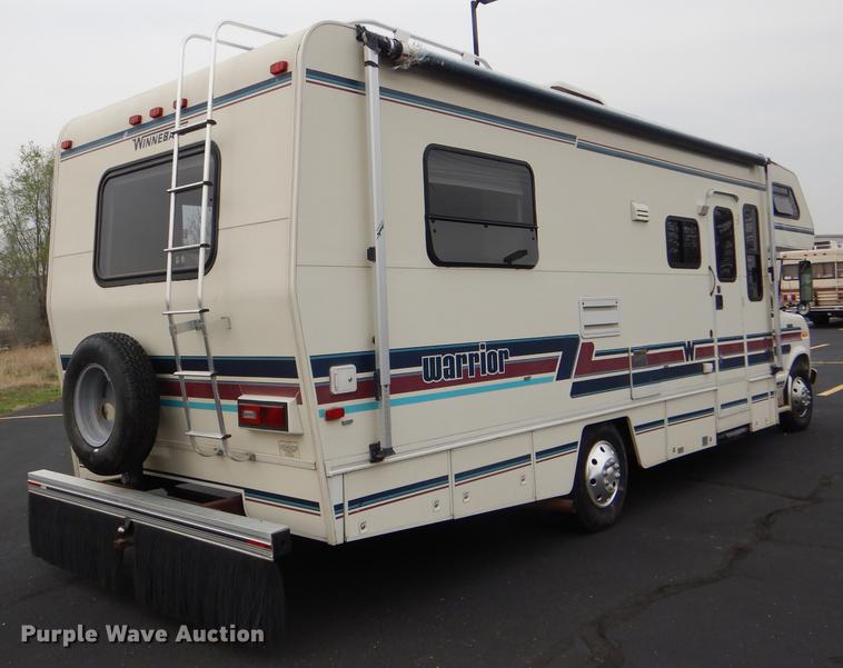 image for item DG0989 1991 Ford Econoline E350 Winnebago Warrior RV