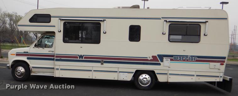 image for item DG0989 1991 Ford Econoline E350 Winnebago Warrior RV