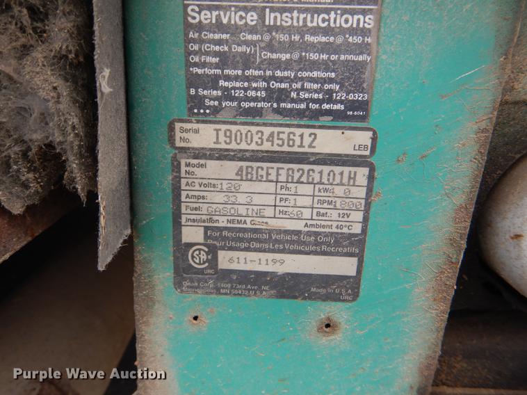 image for item DG0989 1991 Ford Econoline E350 Winnebago Warrior RV