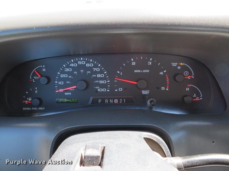 image for item DG3955 2004 Ford F450 Super Duty Crew Cab utility bed truck