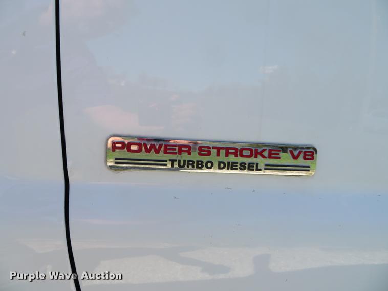 image for item DG3955 2004 Ford F450 Super Duty Crew Cab utility bed truck