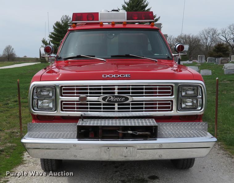 image for item DG3964 1979 Dodge Ram Power Wagon 400 Mini Attack pumper fire truck