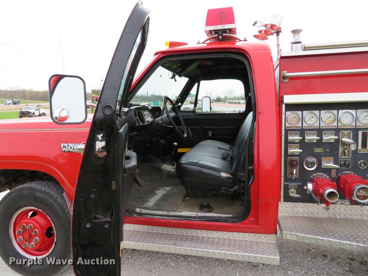 image for item DG3964 1979 Dodge Ram Power Wagon 400 Mini Attack pumper fire truck