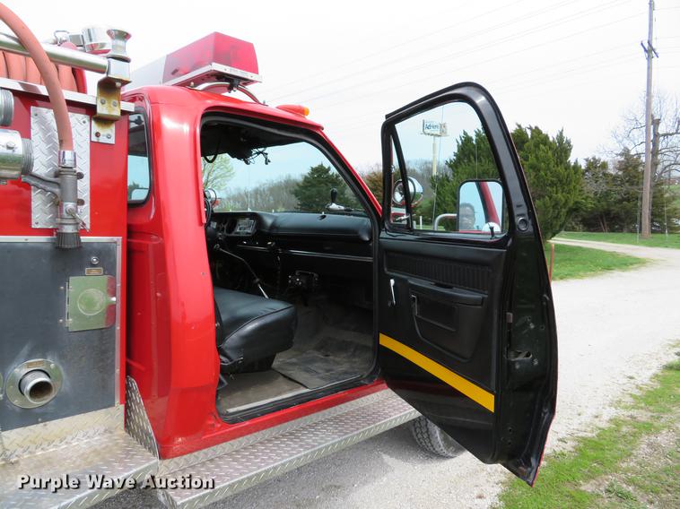 image for item DG3964 1979 Dodge Ram Power Wagon 400 Mini Attack pumper fire truck