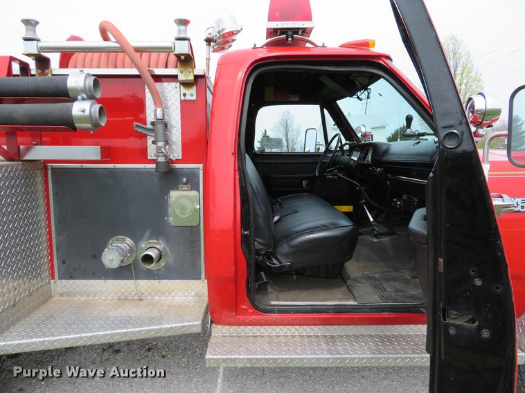 image for item DG3964 1979 Dodge Ram Power Wagon 400 Mini Attack pumper fire truck