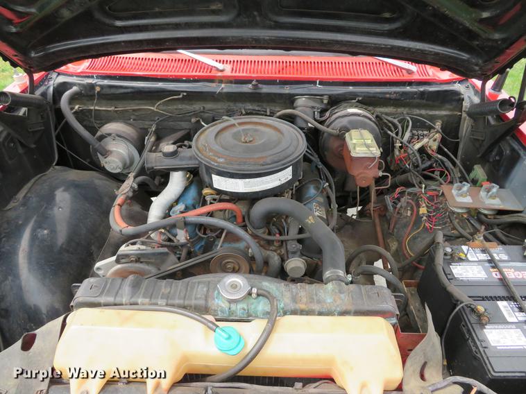 image for item DG3964 1979 Dodge Ram Power Wagon 400 Mini Attack pumper fire truck