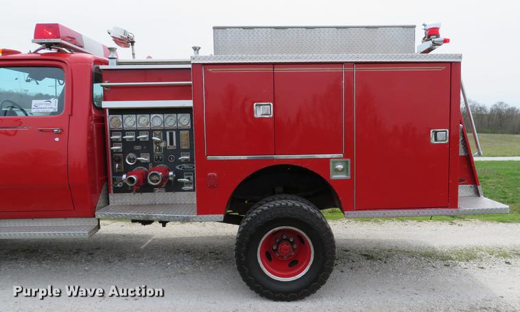image for item DG3964 1979 Dodge Ram Power Wagon 400 Mini Attack pumper fire truck
