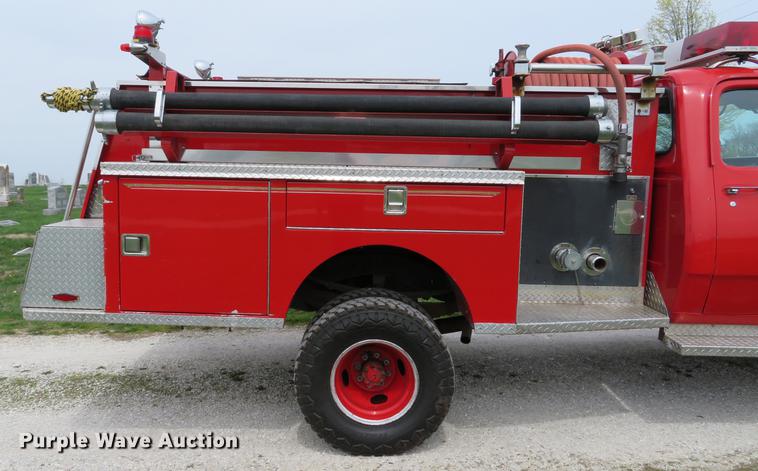 image for item DG3964 1979 Dodge Ram Power Wagon 400 Mini Attack pumper fire truck