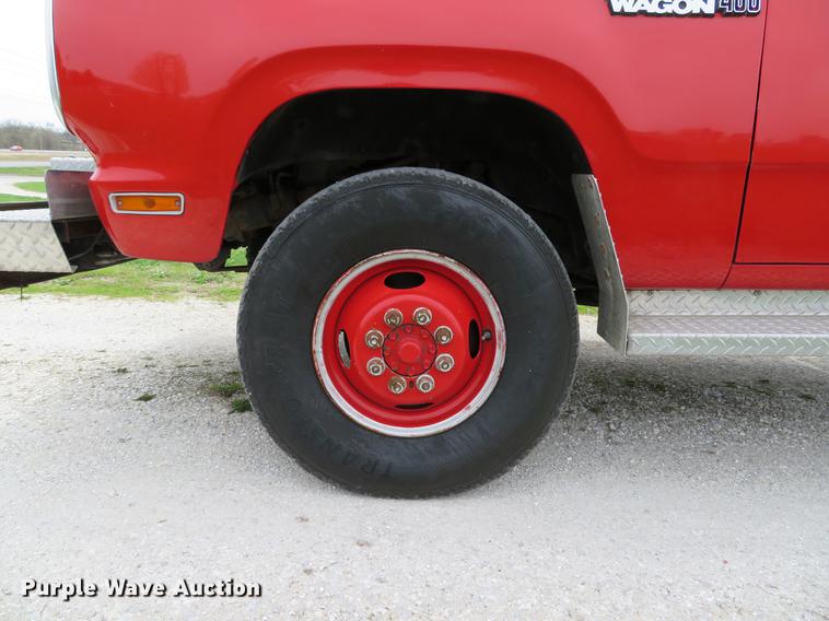 image for item DG3964 1979 Dodge Ram Power Wagon 400 Mini Attack pumper fire truck