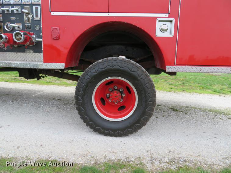 image for item DG3964 1979 Dodge Ram Power Wagon 400 Mini Attack pumper fire truck