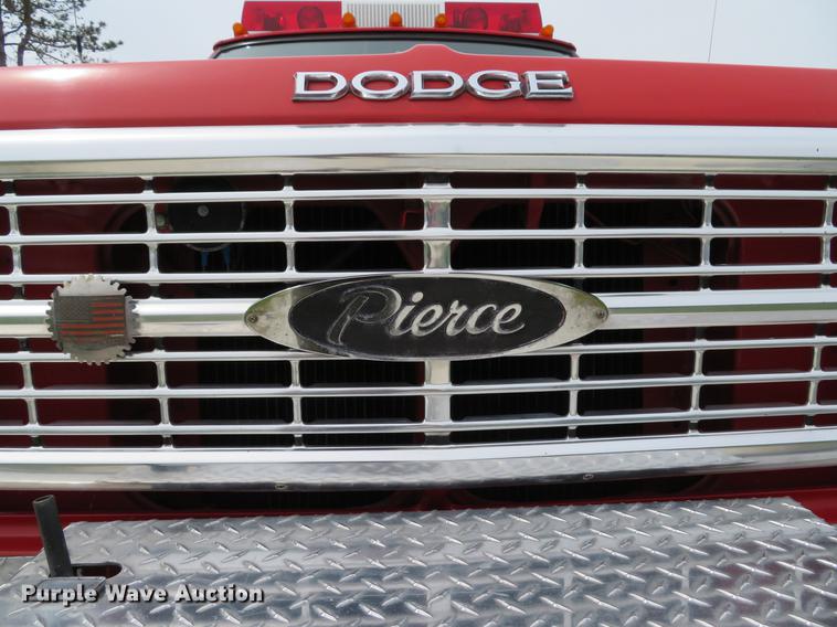 image for item DG3964 1979 Dodge Ram Power Wagon 400 Mini Attack pumper fire truck