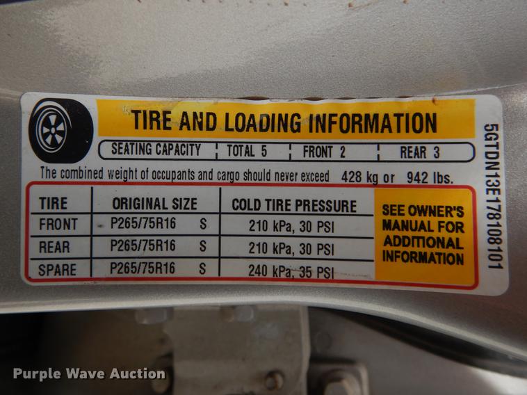 image for item DK9810 2007 Hummer H3 SUV