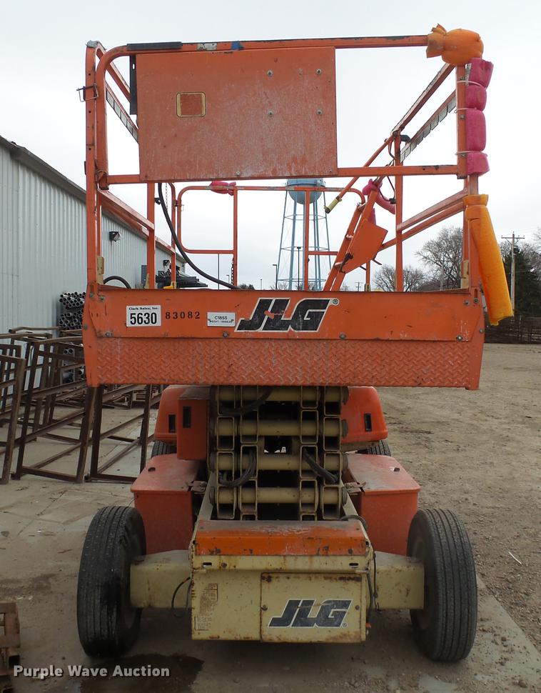 image for item DX9174 2001 JLG 3369 rough terrain scissor lift