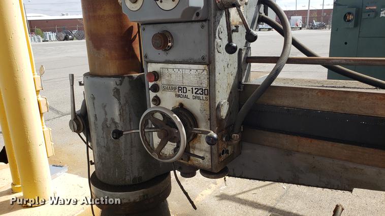 image for item EN9870 Sharp RD-1230 radial drill press