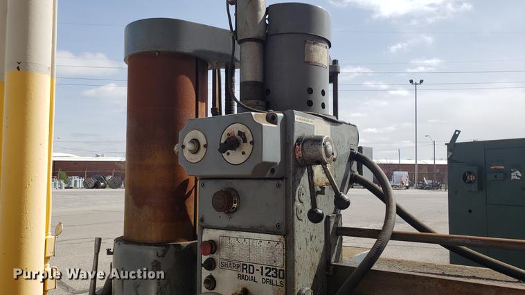 image for item EN9870 Sharp RD-1230 radial drill press