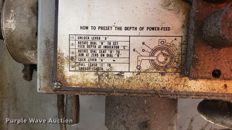 image for item EN9870 Sharp RD-1230 radial drill press