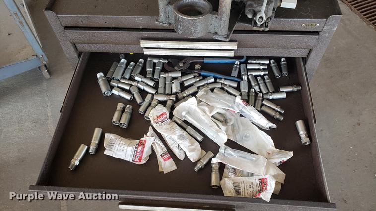 image for item EN9872 John S Barnes Corp hydraulic hose press