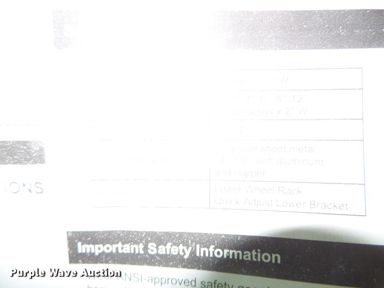 image for item EQ9065 Central Machinery English wheel kit