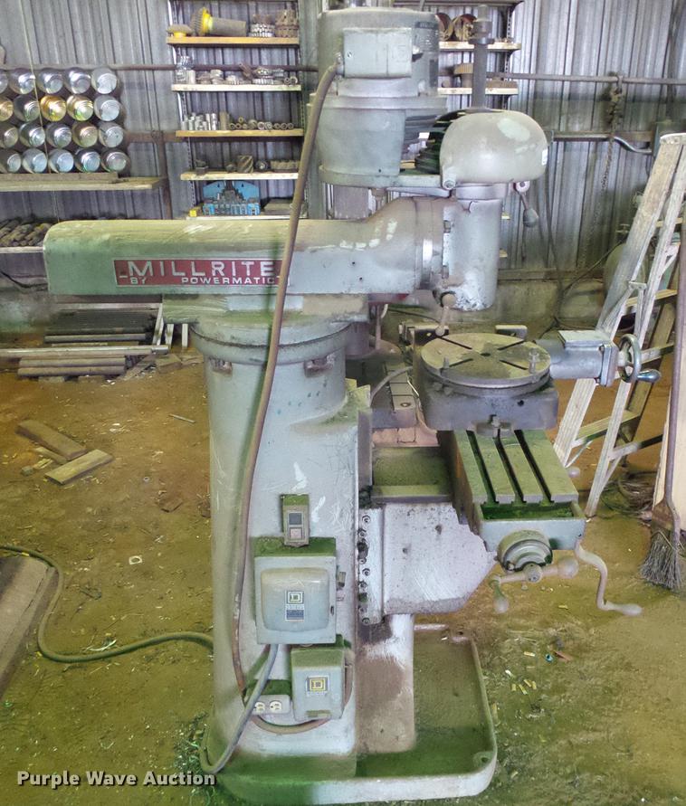 image for item EQ9068 Powermatic Millrite MVN lathe
