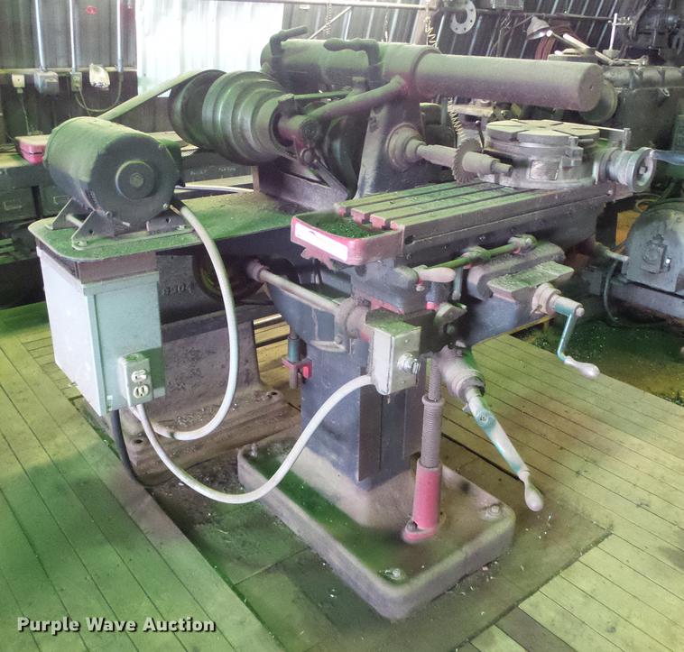 image for item EQ9069 Turner Machinery Co. Becker No. 25 milling machine