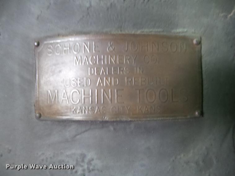 image for item EQ9071 Schone&Johnson No. 2 drill press