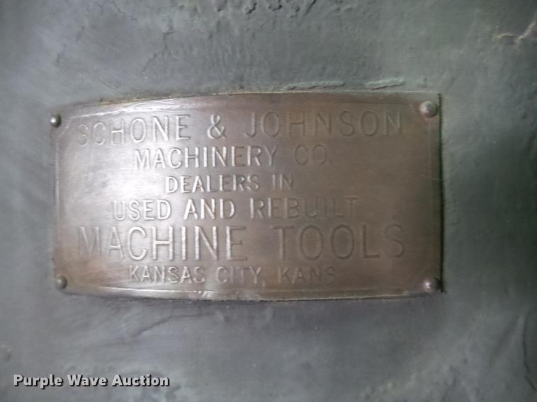 image for item EQ9071 Schone&Johnson No. 2 drill press