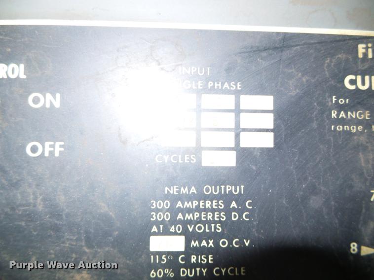 image for item EQ9077 Idealarc TIG-300/300 AC/DC arc welder