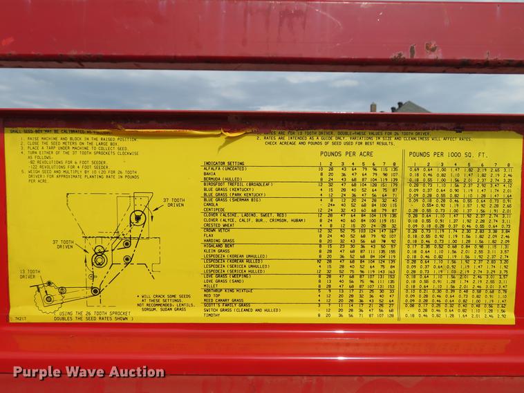 image for item EV9592 Brillion BOS42 overseeder