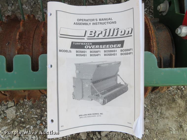image for item EV9592 Brillion BOS42 overseeder