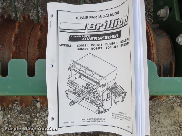 image for item EV9592 Brillion BOS42 overseeder
