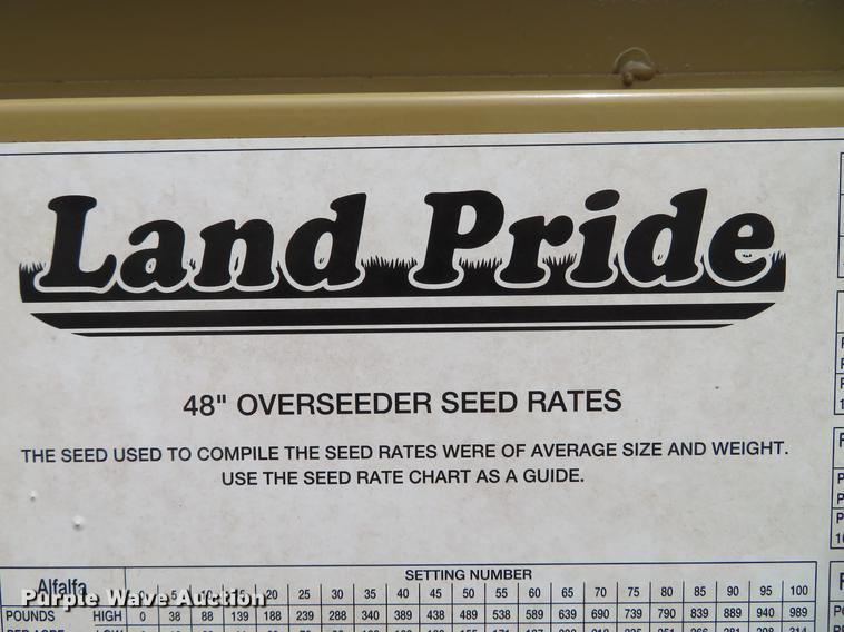 image for item EV9593 Land Pride APS1548 all purpose seeder
