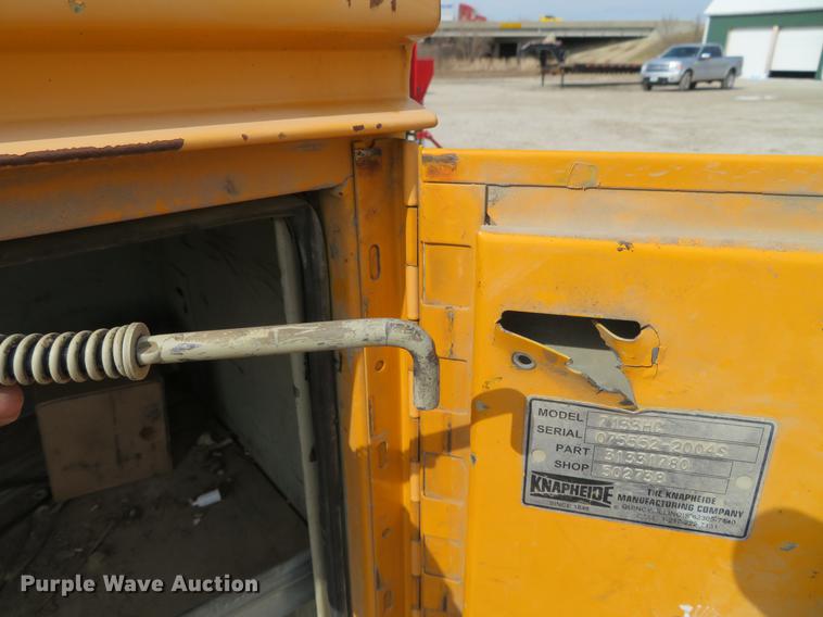 image for item EV9594 Knapheide 7133HC utility bed