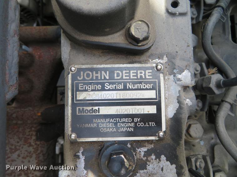 image for item EV9601 John Deere 1600 Turbo lawn mower