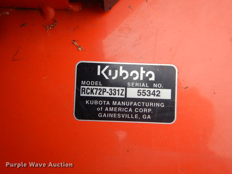 image for item EV9765 Kubota ZD331LP ZTR lawn mower