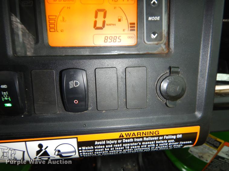 image for item EZ9910 2015 John Deere 825i Gator utility vehicle