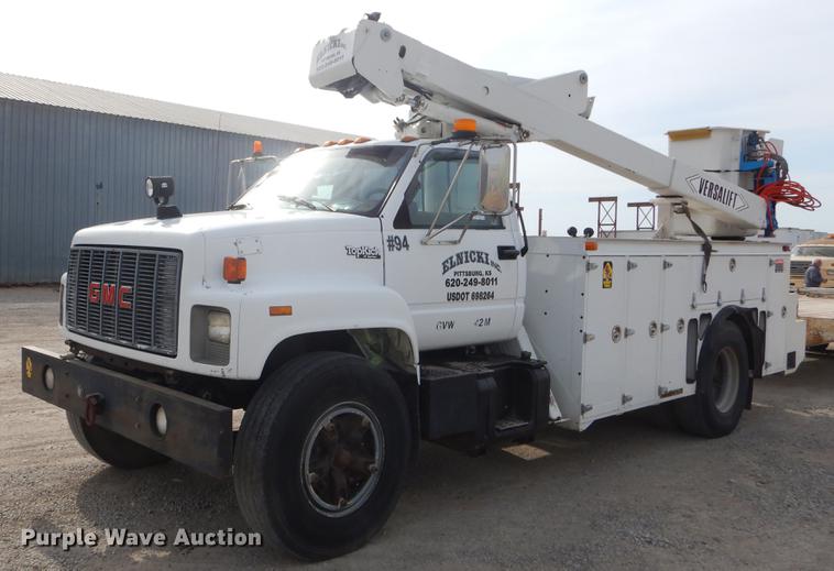 image for item EZ9974 1994 GMC TopKick C6500 bucket truck